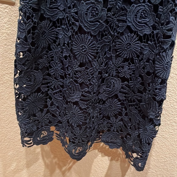NWT Lulu’s Navy Blue Love Poem Mini Dress - Picture 4 of 16